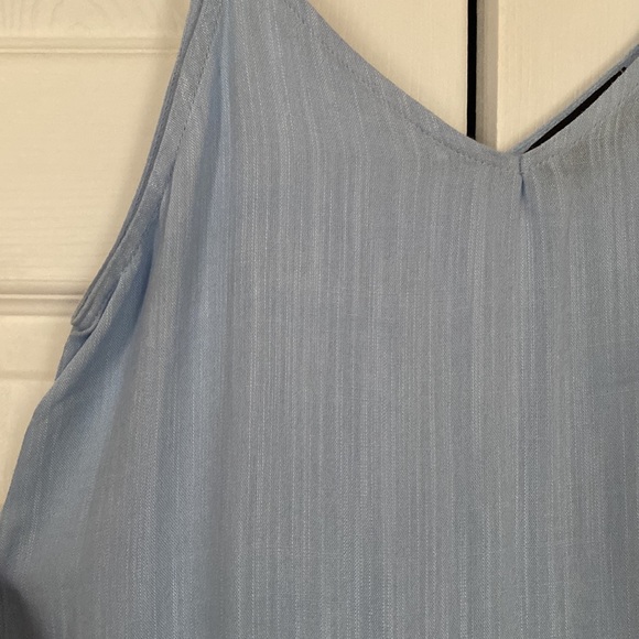 Linen Ruffle Midi Dress - Picture 3 of 4